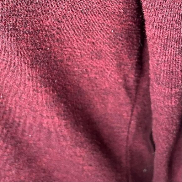 Old Navy Cowlneck Turtleneck Marled Long Sleeve Knit Top Dark Red S - Picture 6 of 8